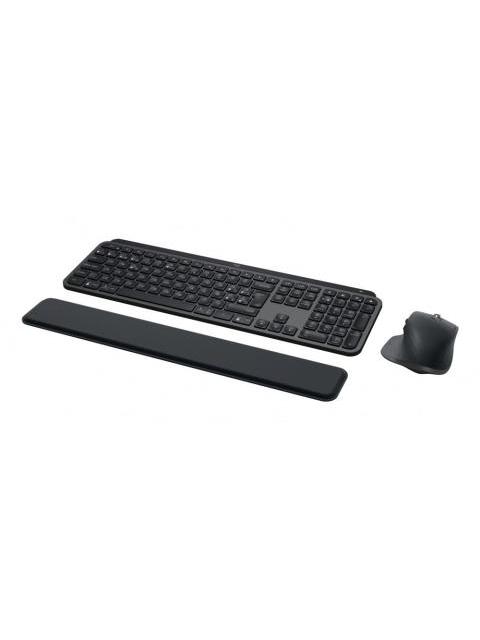 KIT DE TECLADO Y MOUSE LOGITECH MX KEYS COMBO FOR BUSINESS GEN 2 RF INALAMBRICO + BLUETOOTH GRAFITO (ESPANOL) - Imagen 3