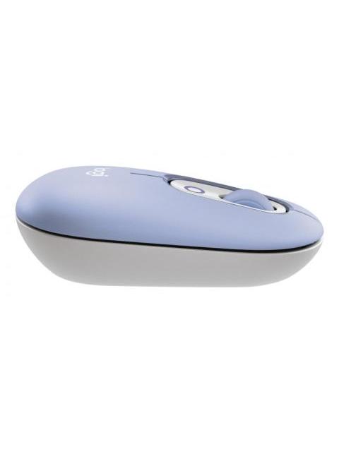 KIT DE TECLADO Y MOUSE LOGITECH POP ICON COMBO INALAMBRICO BLUETOOTH MORADO ESPANOL - Imagen 5
