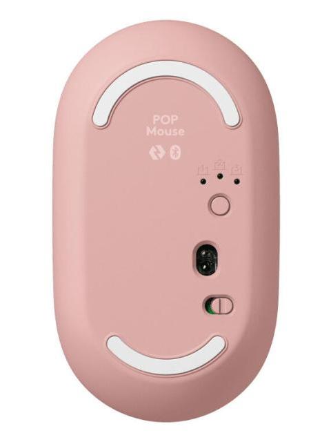 KIT DE TECLADO Y MOUSE LOGITECH POP ICON COMBO INALAMBRICO BLUETOOTH ROSA ESPANOL - Imagen 4