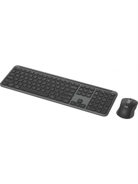 KIT DE TECLADO Y MOUSE LOGITECH SIGNATURE SLIM COMBO MK950 INALAMBRICO USB NEGRO (ESPANOL) - Imagen 3