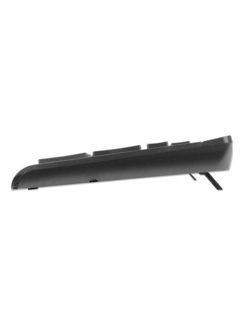 KIT DE TECLADO Y MOUSE MANHATTAN 180771 INALAMBRICO RF INALAMBRICO NEGRO INGLES - Imagen 5
