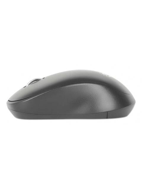 KIT DE TECLADO Y MOUSE MANHATTAN 180771 INALAMBRICO RF INALAMBRICO NEGRO INGLES - Imagen 6