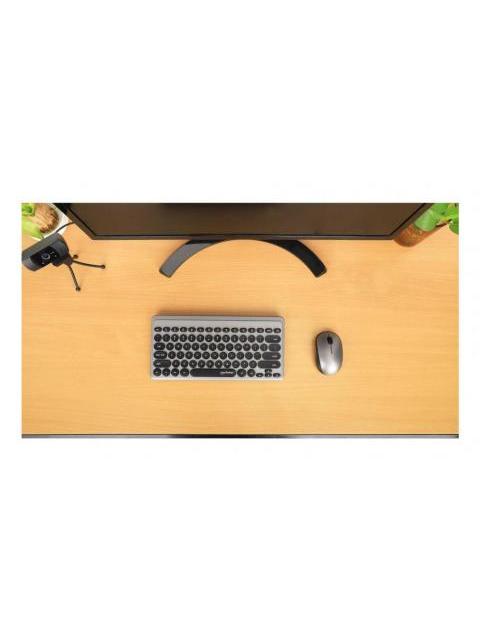 KIT DE TECLADO Y MOUSE MANHATTAN 180795 INALAMBRICO RF INALAMBRICO GRIS INGLES - Imagen 8