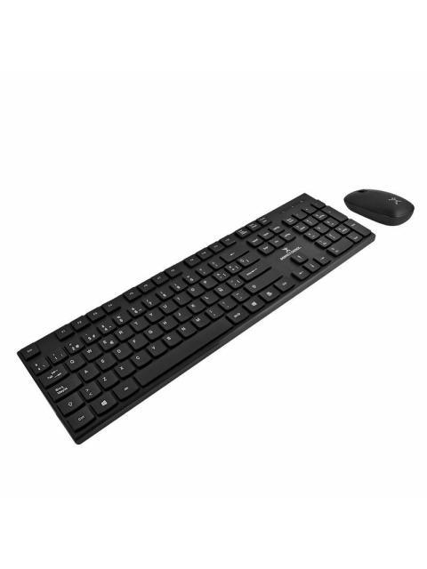 KIT DE TECLADO Y MOUSE PERFECT CHOICE DUST INALAMBRICO USB NEGRO (ESPANOL) - Imagen 4