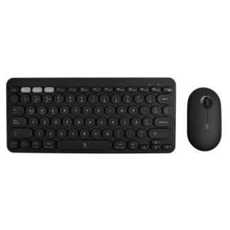 KIT DE TECLADO Y MOUSE PERFECT CHOICE FROYO INALAMBRICO RF INALAMBRICO-BLUETOOTH NEGRO ESPANOL