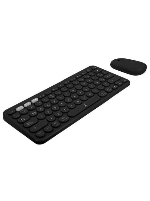 KIT DE TECLADO Y MOUSE PERFECT CHOICE FROYO INALAMBRICO RF INALAMBRICO-BLUETOOTH NEGRO ESPANOL - Imagen 3
