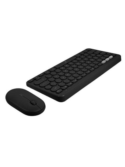 KIT DE TECLADO Y MOUSE PERFECT CHOICE FROYO INALAMBRICO RF INALAMBRICO-BLUETOOTH NEGRO ESPANOL - Imagen 4