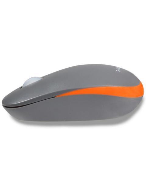 KIT DE TECLADO Y MOUSE TECHZONE TZ20COMB01-INA INALAMBRICO USB GRIS-NARANJA-BLANCO (INGLES) - Imagen 6