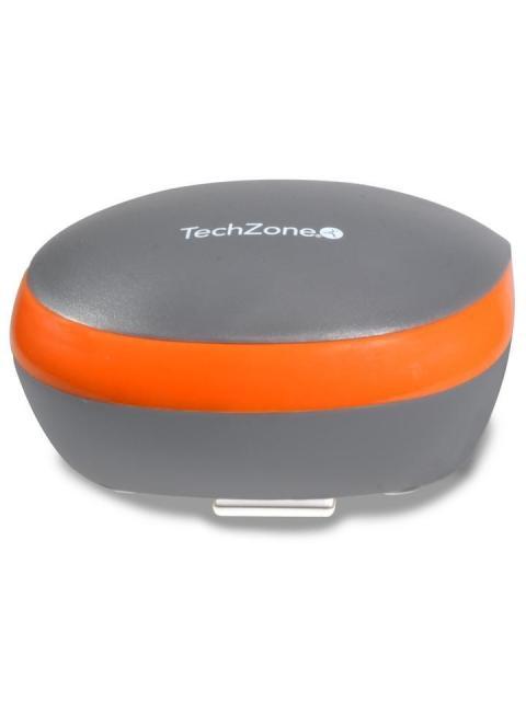 KIT DE TECLADO Y MOUSE TECHZONE TZ20COMB01-INA INALAMBRICO USB GRIS-NARANJA-BLANCO (INGLES) - Imagen 7