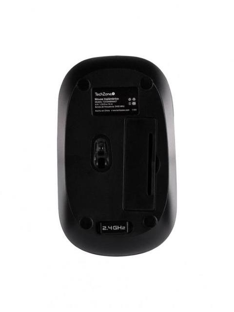 KIT DE TECLADO Y MOUSE TECHZONE TZCOMBINA07 RF INALAMBRICO USB NEGRO (ESPANOL) - Imagen 4