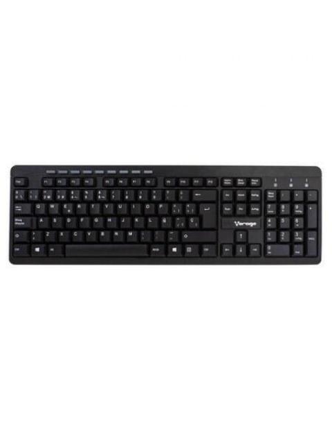 KIT DE TECLADO Y MOUSE VORAGO KM-304 INALAMBRICO USB NEGRO (ESPANOL) - Imagen 5