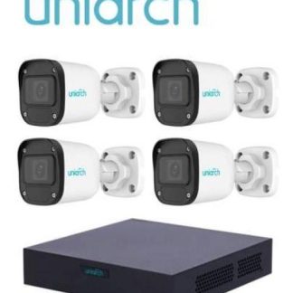 KIT DE VIDEOVIGILANCIA UNIARCH XVR30104F-4-UACB112F28 4 1920 X 1080 PIXELES