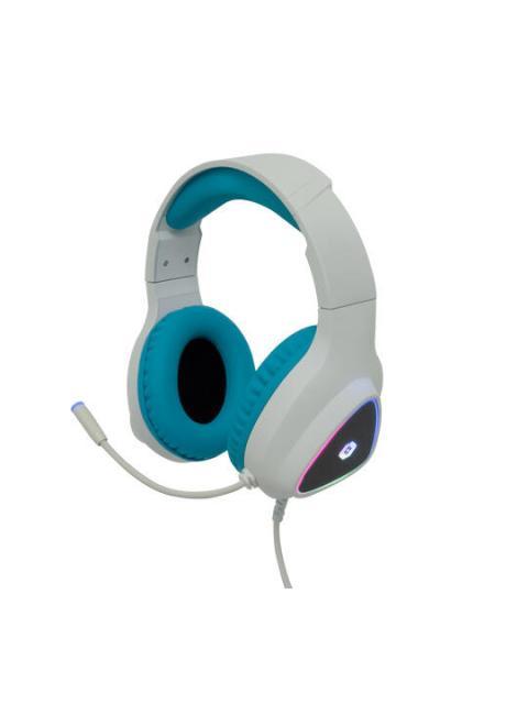 KIT GAMER DE TECLADO-MOUSE-HEADSET-MOUSEPAD AVALANCHE 4 EN 1 ALAMBRICO USB BLANCO (ESPANOL) - Imagen 3