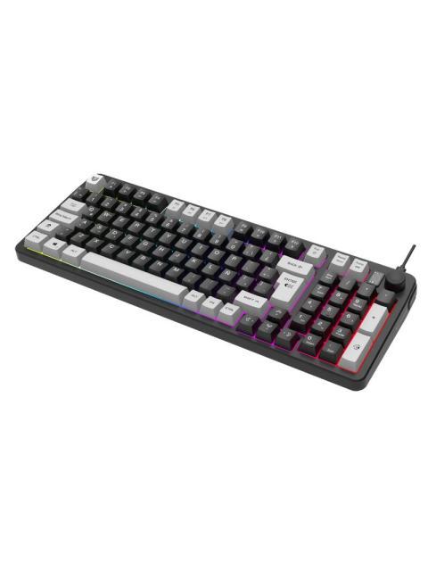 KIT GAMER DE TECLADO Y MOUSE BALAM RUSH SQUAD CONQUEST KG515 ALAMBRICO USB NEGRO ESPANOL - Imagen 7