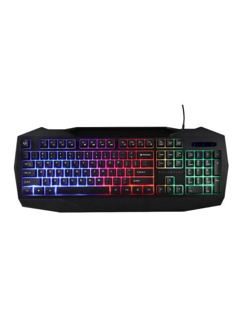 KIT GAMER DE TECLADO Y MOUSE BALAM RUSH SQUAD MASTER KTM333 ALAMBRICO USB NEGRO (ESPANOL) - Imagen 2
