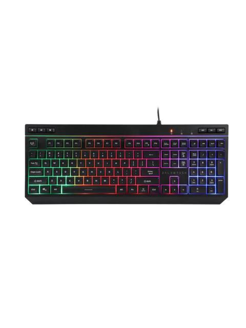 KIT GAMER DE TECLADO Y MOUSE BALAM RUSH SQUAD MASTER PLUS KTM555 ALAMBRICO USB NEGRO (ESPANOL) - Imagen 2