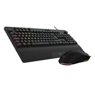 KIT GAMER DE TECLADO Y MOUSE BALAM RUSH SQUAD MASTER PRO KTM777 ALAMBRICO USB NEGRO (ESPANOL)