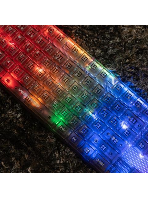 KIT GAMER DE TECLADO Y MOUSE PERFECT CHOICE HELUMO ALAMBRICO USB TRANSPARENTE ESPANOL - Imagen 5