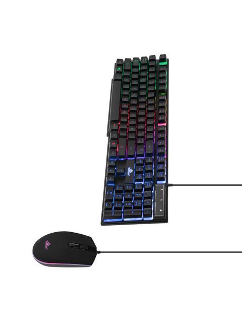 KIT GAMER DE TECLADO Y MOUSE YEYIAN PHOENIX ALAMBRICO USB NEGRO (ESPANOL) - Imagen 3