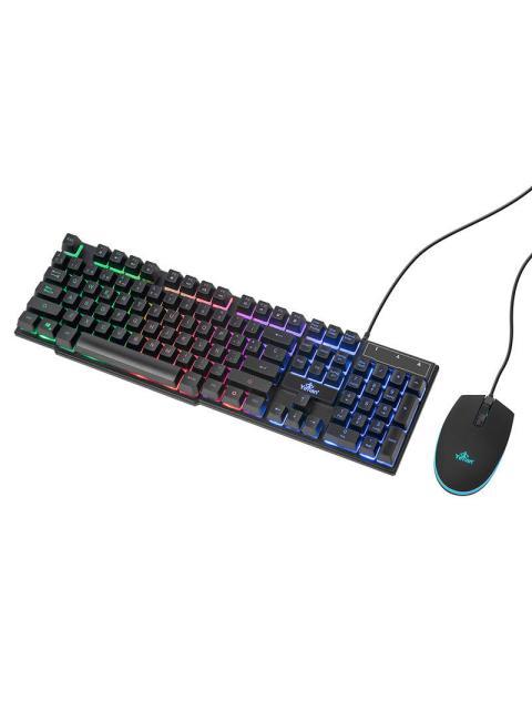 KIT GAMER DE TECLADO Y MOUSE YEYIAN PHOENIX ALAMBRICO USB NEGRO (ESPANOL) - Imagen 4