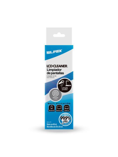 KIT LCD CLEANER SILIMEX COLOR BLANCO ATOMIZADOR