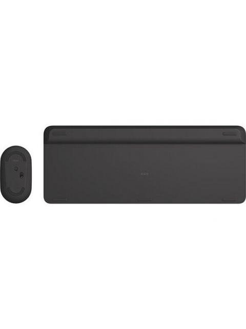 KIT DE TECLADO Y MOUSE LOGITECH MK470 RF INALAMBRICO USB NEGRO-GRAFITO (ESPANOL) - Imagen 4