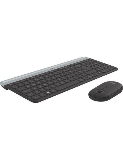 KIT DE TECLADO Y MOUSE LOGITECH MK470 RF INALAMBRICO USB NEGRO-GRAFITO (ESPANOL) - Imagen 6