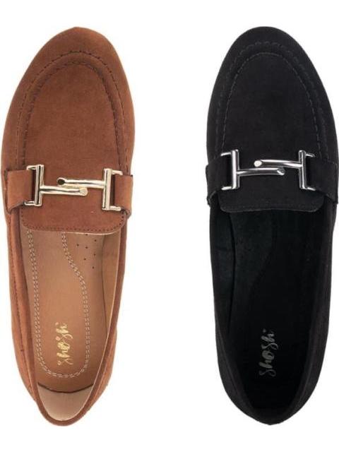 KIT MOCASIN CON HERRAJE BEIGE/HUESO SHOSH - Imagen 3