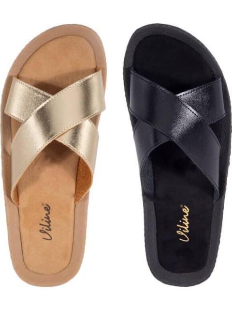 KIT SANDALIAS PLANAS MULTICOLOR VI LINE - Imagen 3