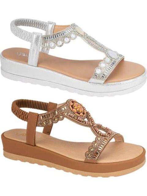 KIT SANDALIAS PLANAS MULTICOLOR VI LINE - Imagen 2