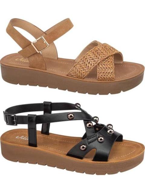 KIT SANDALIAS PLANAS MULTICOLOR VI LINE - Imagen 2