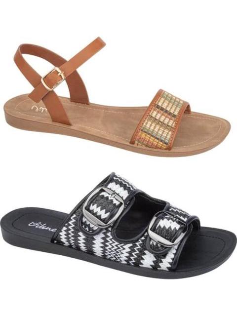 KIT SANDALIAS PLANAS MULTICOLOR VI LINE - Imagen 2
