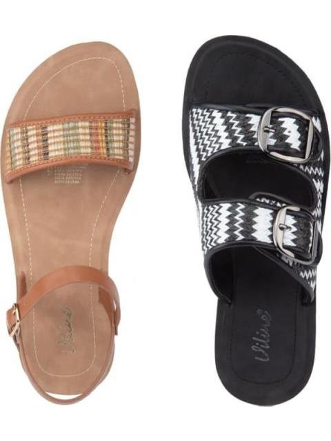 KIT SANDALIAS PLANAS MULTICOLOR VI LINE - Imagen 3