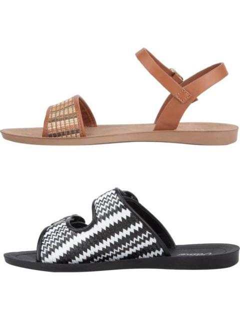 KIT SANDALIAS PLANAS MULTICOLOR VI LINE - Imagen 5