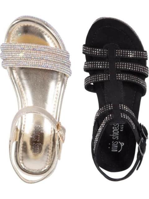 KIT SANDALIA PLATAFORMA MULTICOLOR VIVIS SHOES KIDS - Imagen 3