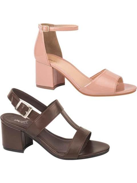 KIT SANDALIA TACON BASICAS MULTICOLOR YAELI - Imagen 2