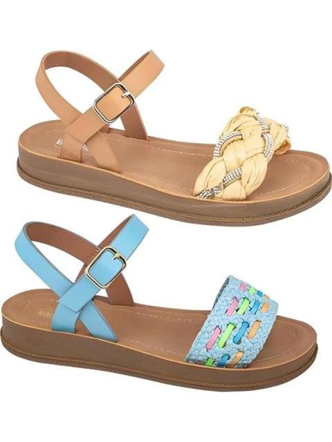 KIT SANDALIA TEJIDA MULTICOLOR VIVIS SHOES KIDS - Imagen 2