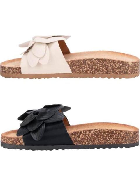 KIT SANDALIAS PLANAS CON FLOR MULTICOLOR VI LINE - Imagen 5