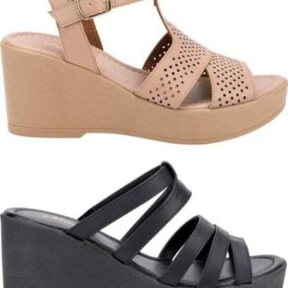 KIT SANDALIAS PLATAFORMA MULTICOLOR VI LINE