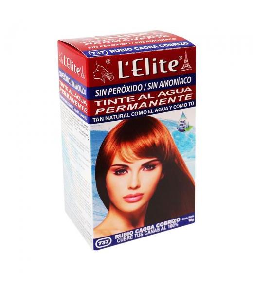 L ELITE DAMA # 737 RUBIO CAOBA COBRIZO 10GR. KENT COSMETICS
