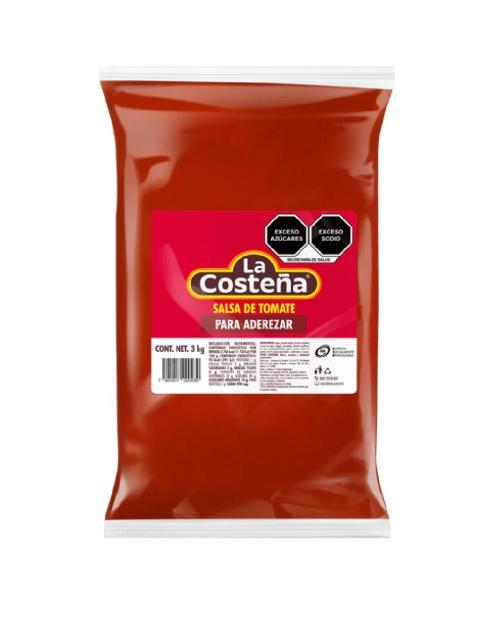LA COSTEÑA SALSA DE TOMATE PARA ADEREZAR 3 KG