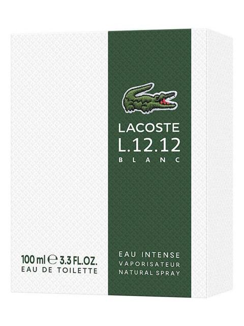 LACOSTE L.12.12 BLANC EAU INTENSE EDT 100 ML HOMBRE - Imagen 3