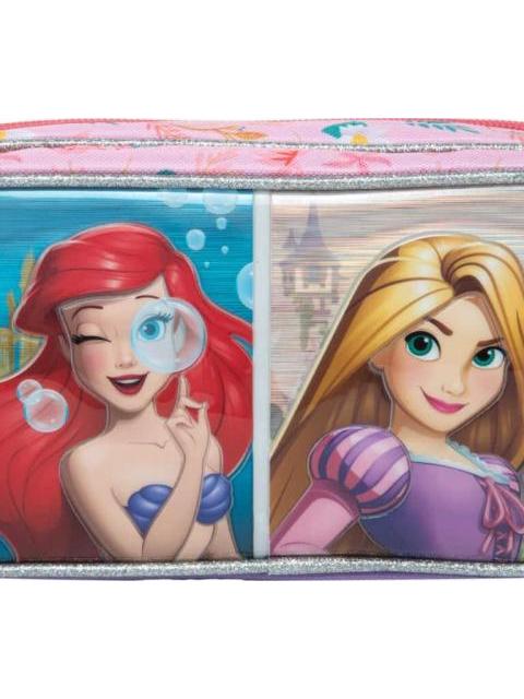 LAPICERA DOBLE COMPARTIMENTO MULTICOLOR PRINCESAS - Imagen 6