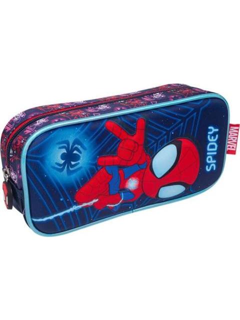LAPICERA TRIPLE COMPARTIMENTO AZUL SPIDEY AND HIS AMAZING FRIENDS - Imagen 4