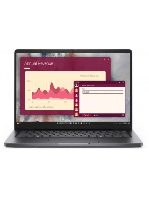 LAPTOP DELL PRO 14 1920X1200 WUXGA INTEL CORE ULTRA 7 150U 16GB 512GB SSD WINDOWS 11 PRO ESPANOL