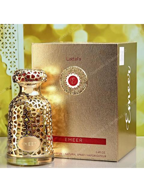LATTAFA EMEER EAU DE PARFUM ARABE CAJA CON LUCES DE 100 ML - Imagen 4