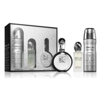 LATTAFA FAKHAR SET DE 3 PZ CON BODY MIST PARA HOMBRE