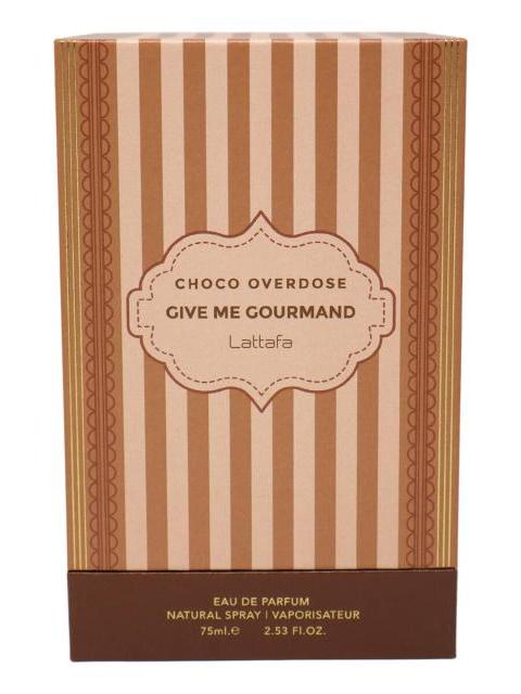 LATTAFA GIVE ME GOURMAND CHOCO OVERDOSE EDP 75 ML PARA MUJER - Imagen 5