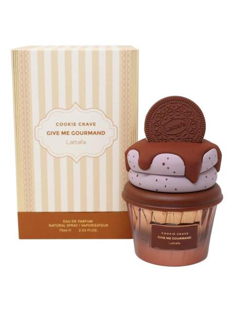 LATTAFA GIVE ME GOURMAND COOKIE CRAVE EDP 75 ML PARA MUJER