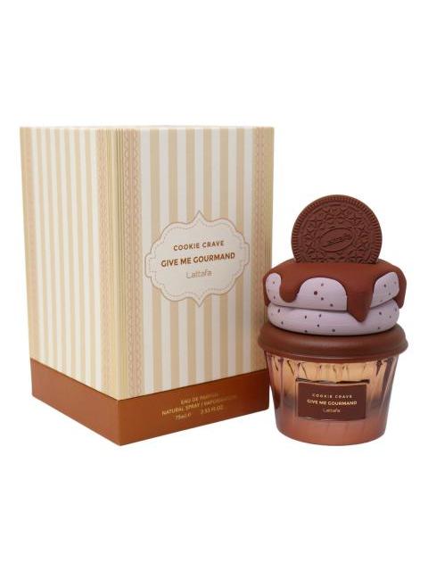 LATTAFA GIVE ME GOURMAND COOKIE CRAVE EDP 75 ML PARA MUJER - Imagen 3
